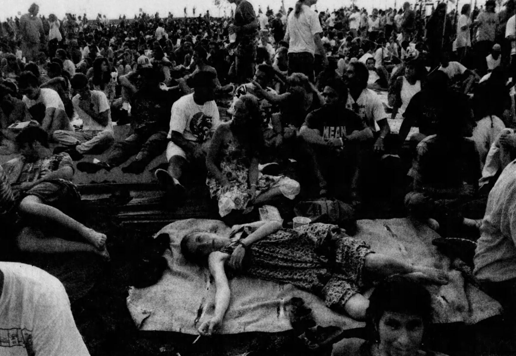 Fans at the show